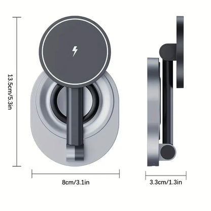 3 In 1 Foldable Wireless Charger Stand Pad Fast Magnetic Charging Station Dock for iPhone 15 14 13 12 Pro Max Mini Airpods 3/2